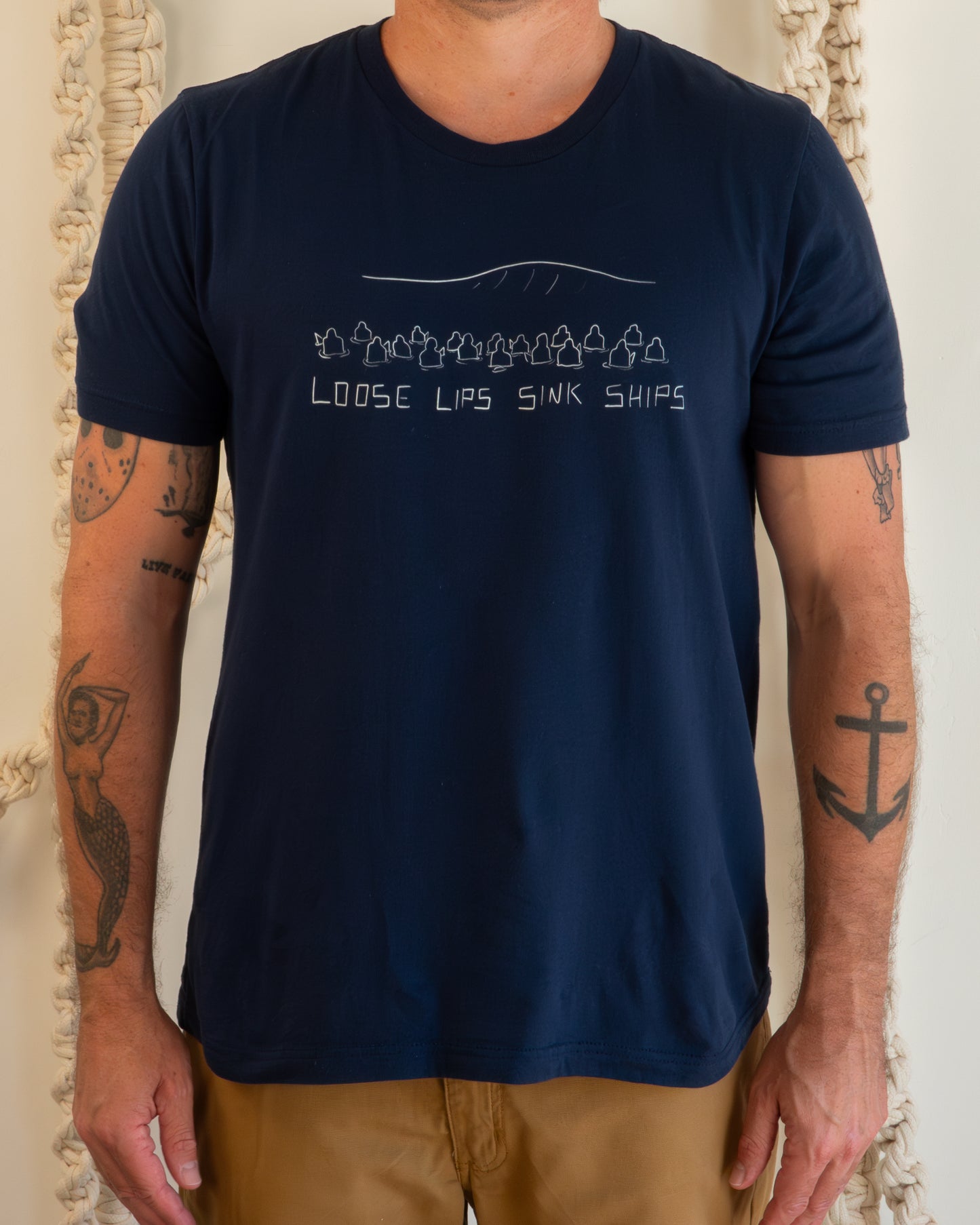Loose Lips Sink Ships Tee