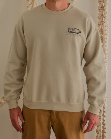 Ship in a Bottle Crewneck Sweatshirt