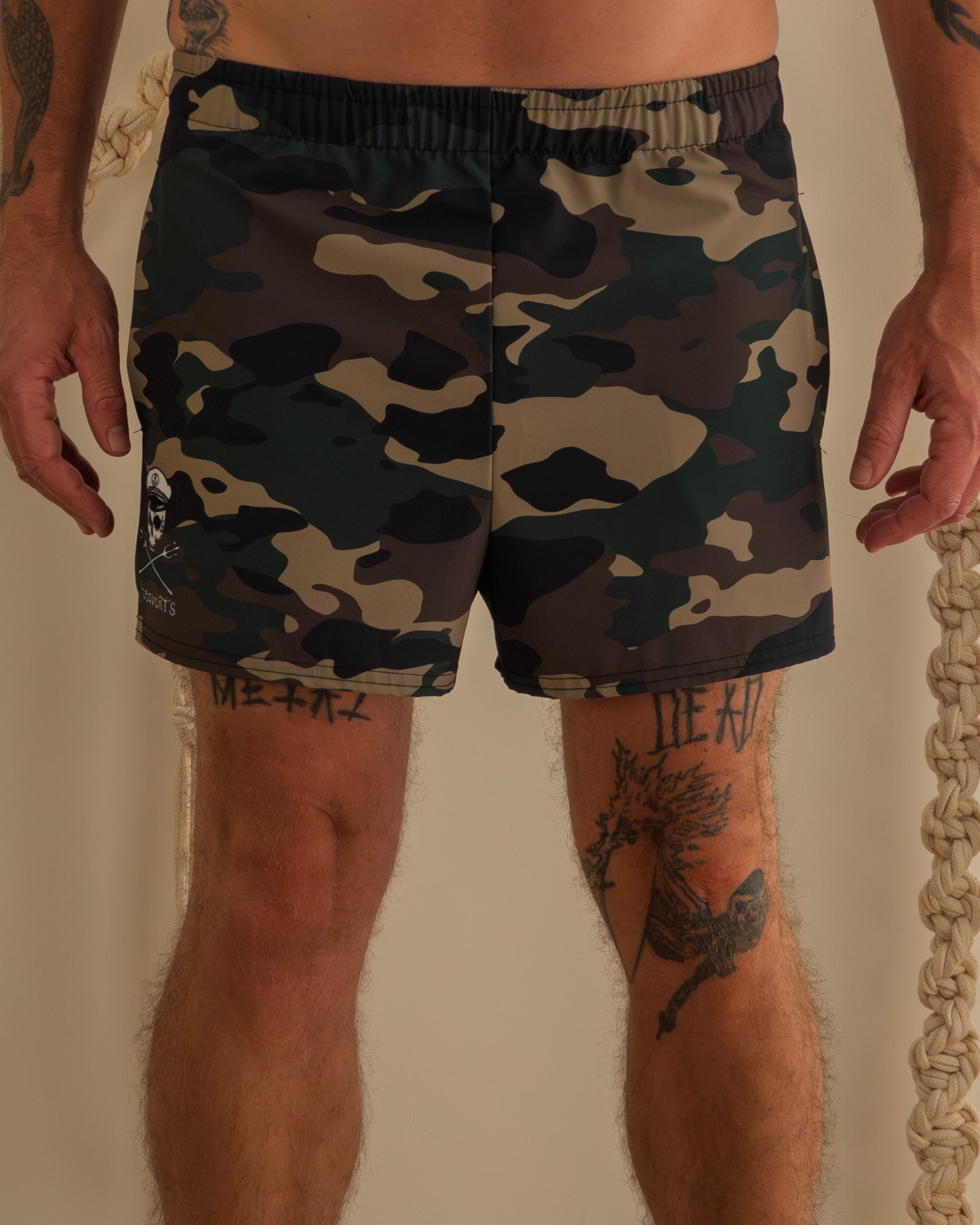 Camo Workout Shorts