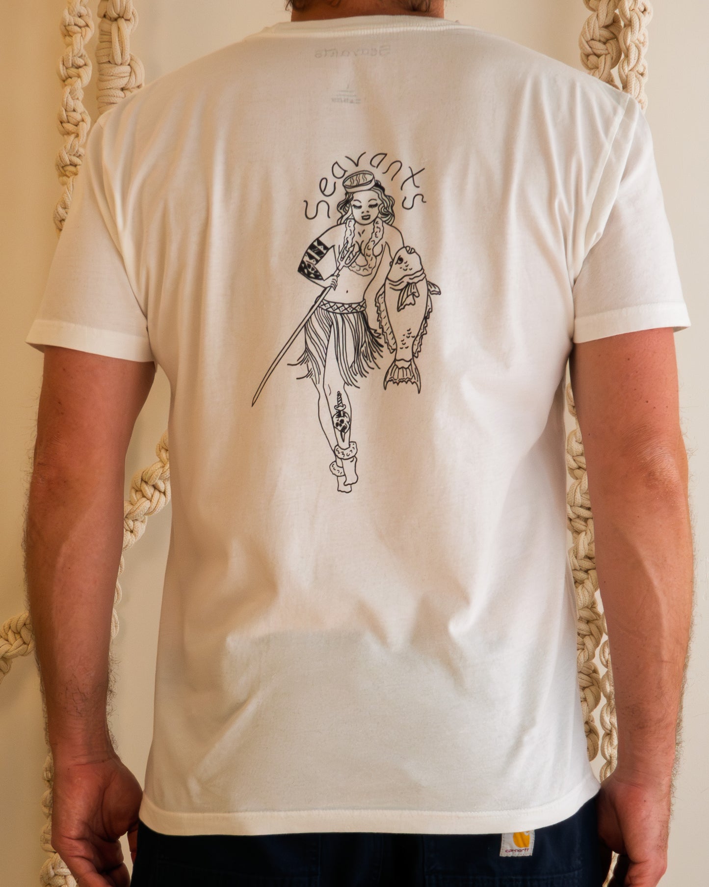 Hula Fishing Tee