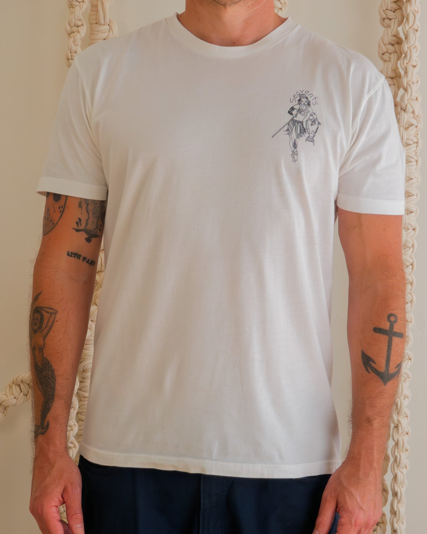 Hula Fishing Tee