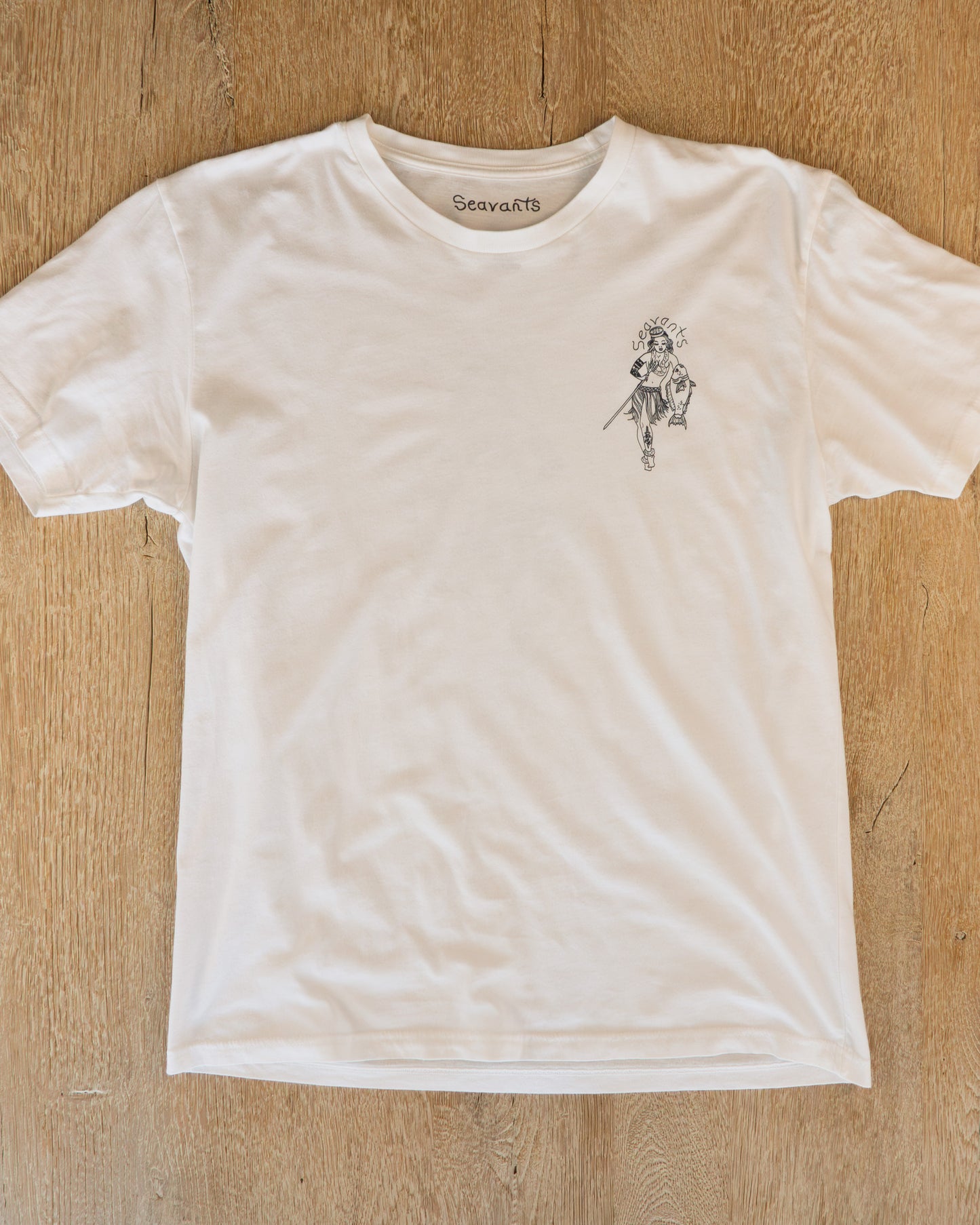 Hula Fishing Tee