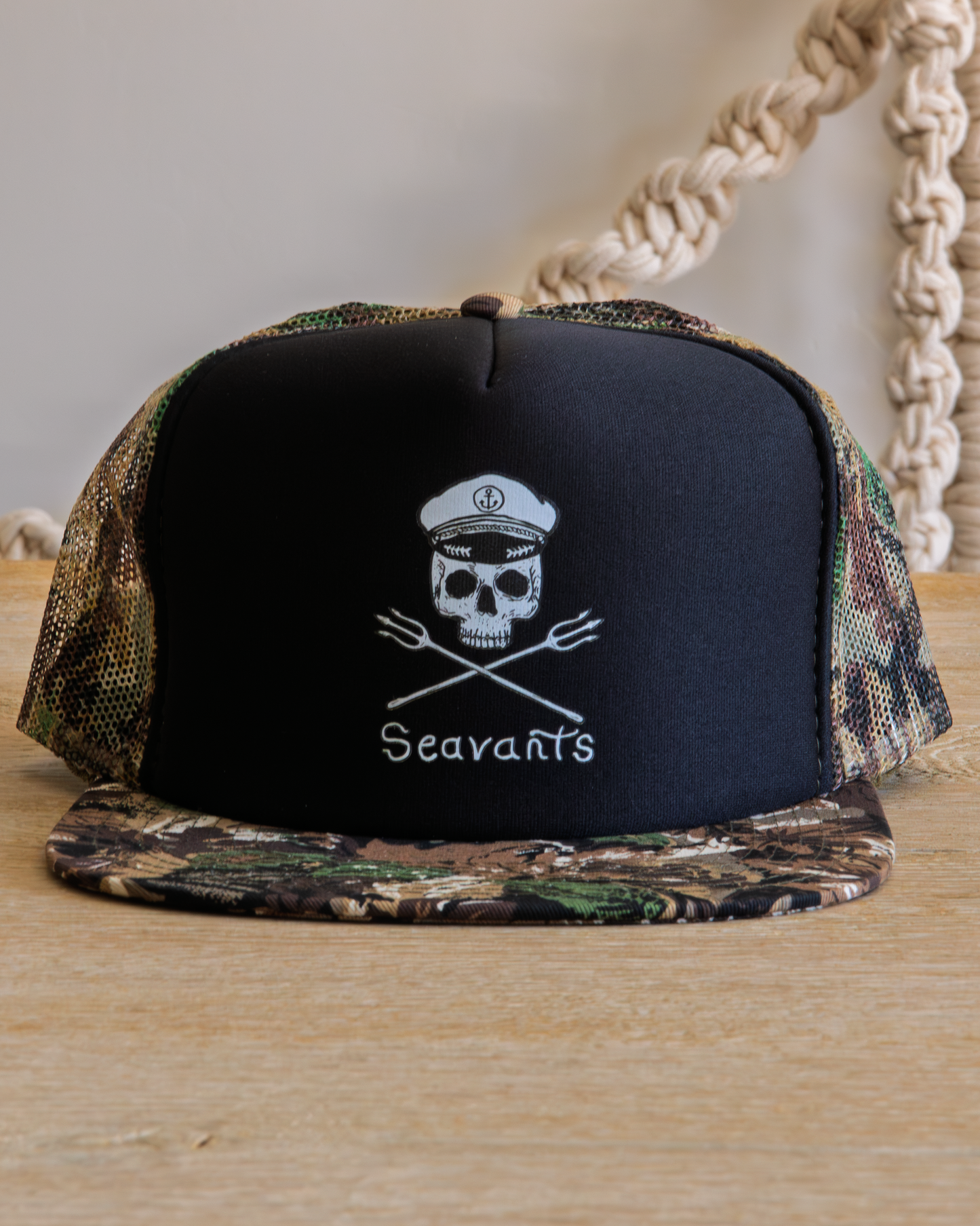 Camo Roger Hat