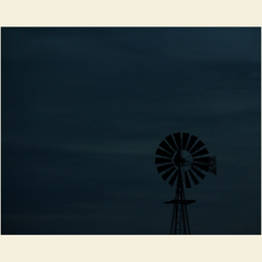 Twilight Windmill Giclee Art Prints