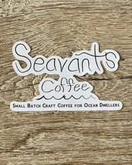 Seavants Coffee Sticker