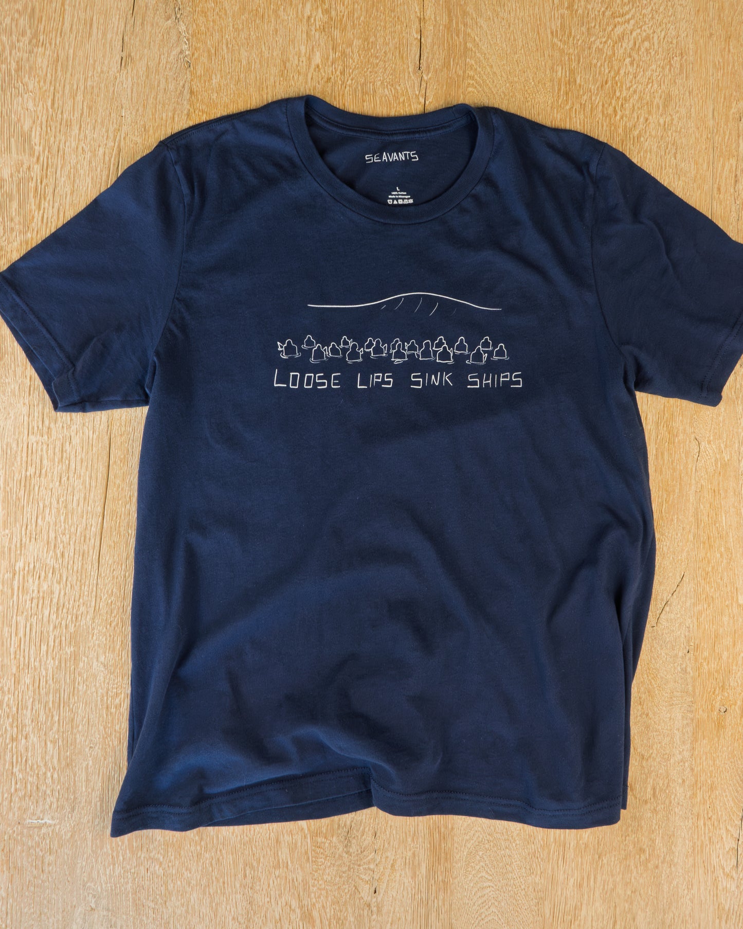 Loose Lips Sink Ships Tee