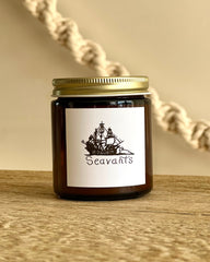 Seavants Coconut Apricot Wax Scented Candles (4oz, 9oz)