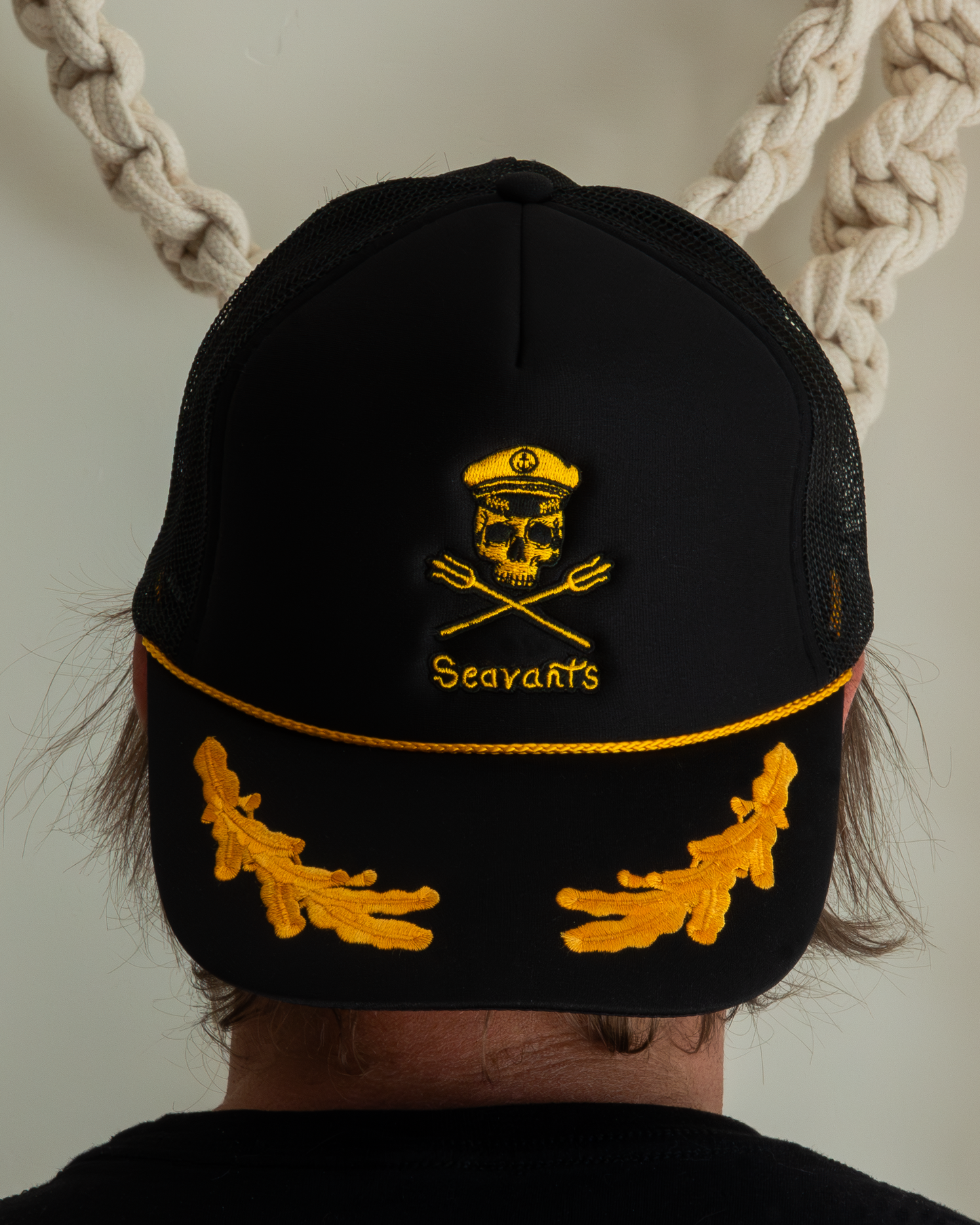 Embroidered Captains Hat