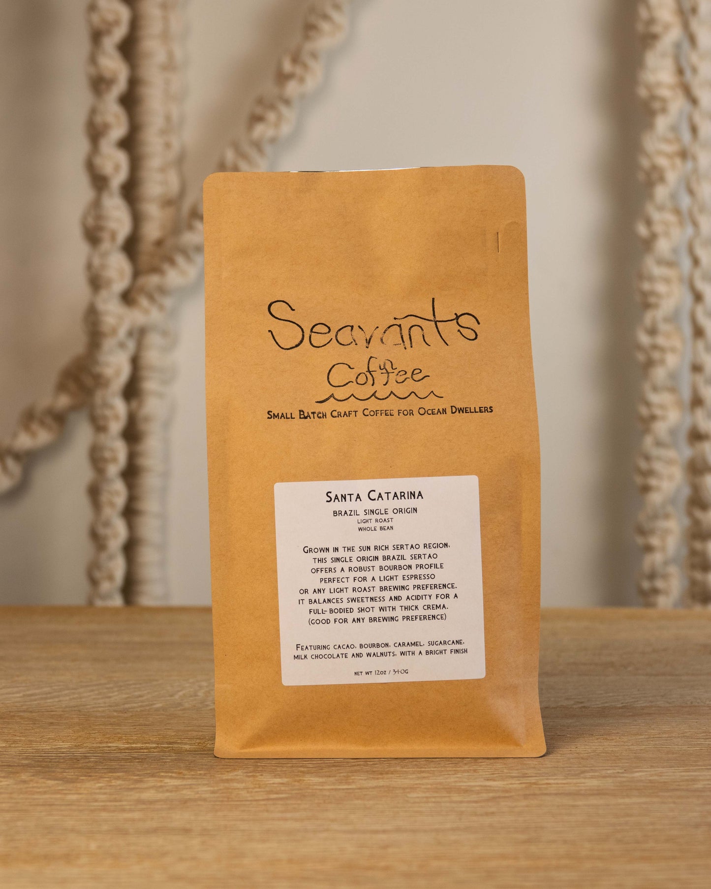 Santa Catarina Light Roast *sold out* Try Tres Mares (very similar)
